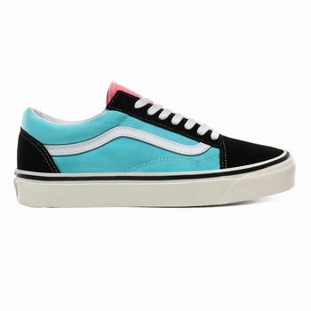 Férfi Vans Anaheim Factory Old Skool 36 DX Tornacipő VA8209645 Fekete/Világos Türkiz